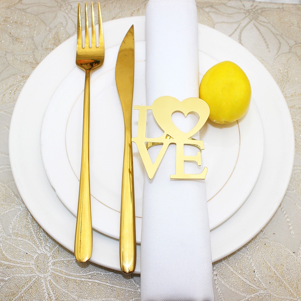 Love Napkin Rings