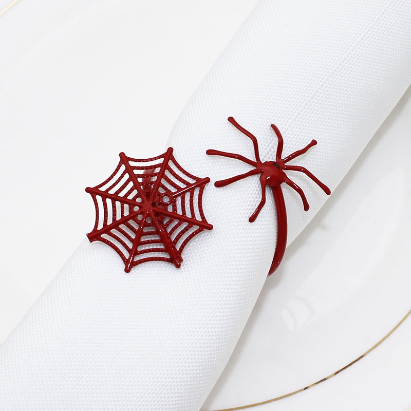 Spider Web Napkin Rings