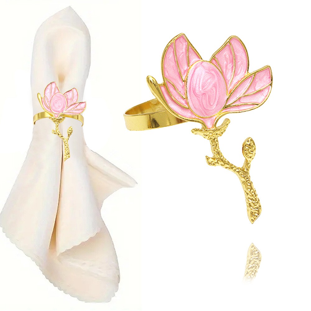 Orchid Napkin Rings