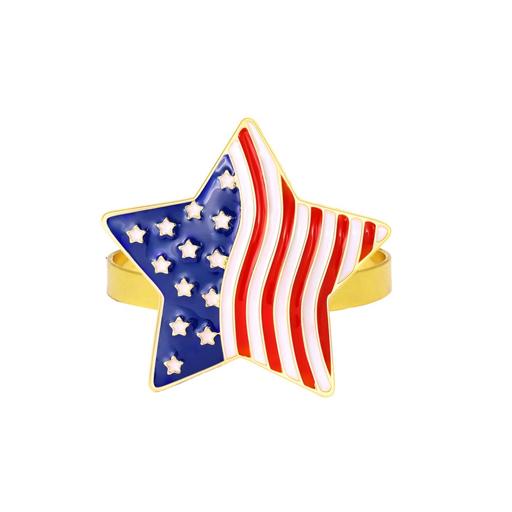 Independence Day 4th of July Napkin Rings