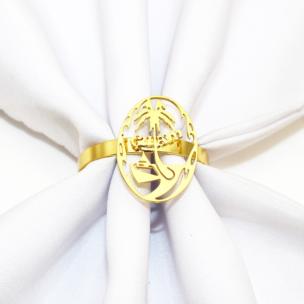 Coconut Trees Napkin Ring