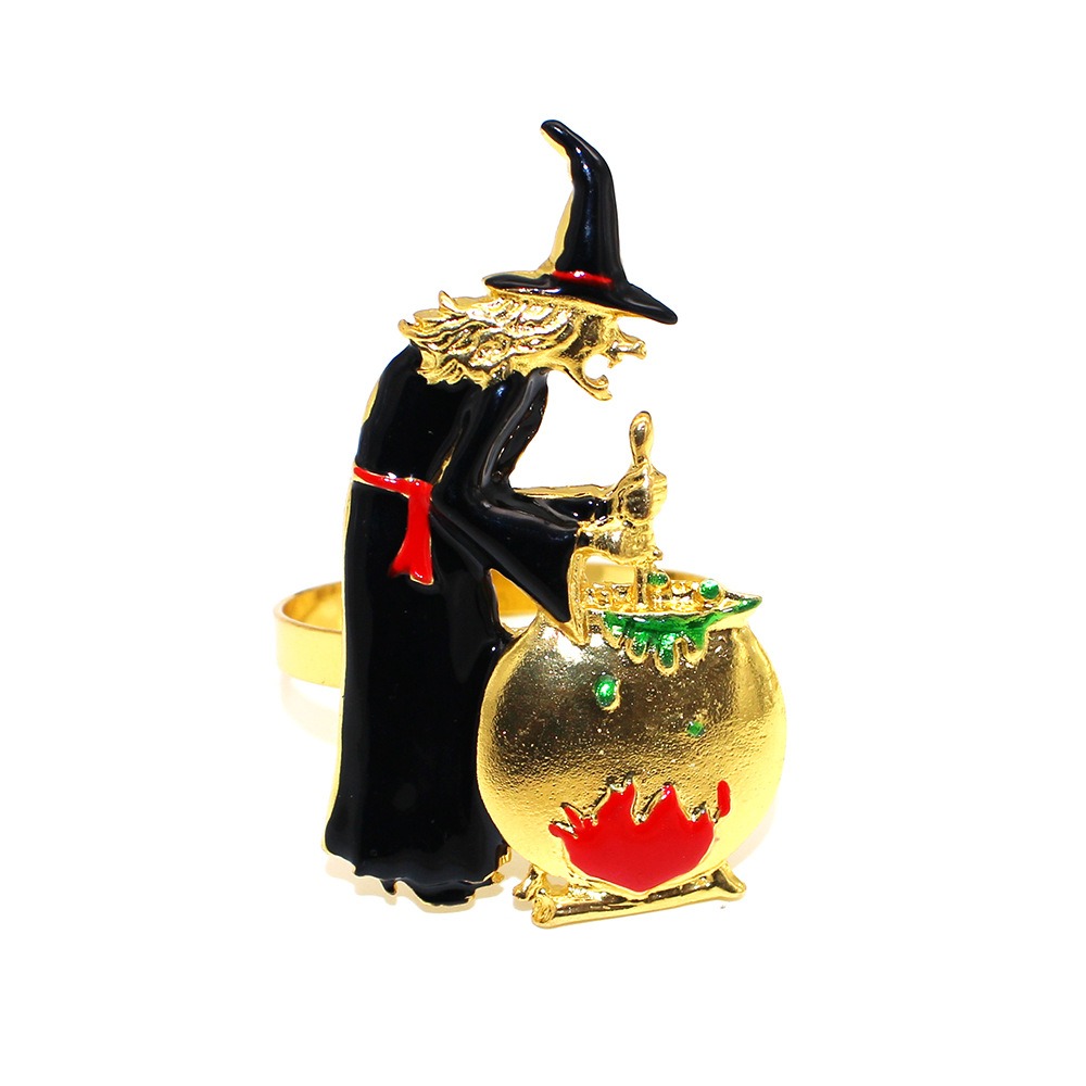 Old Witch Napkin Rings