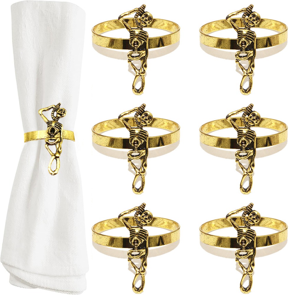 Skeleton Napkin Rings
