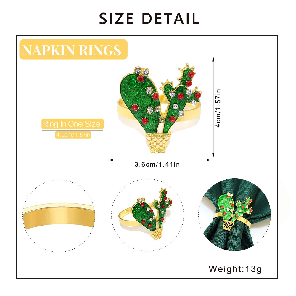 Cactus Napkin Rings