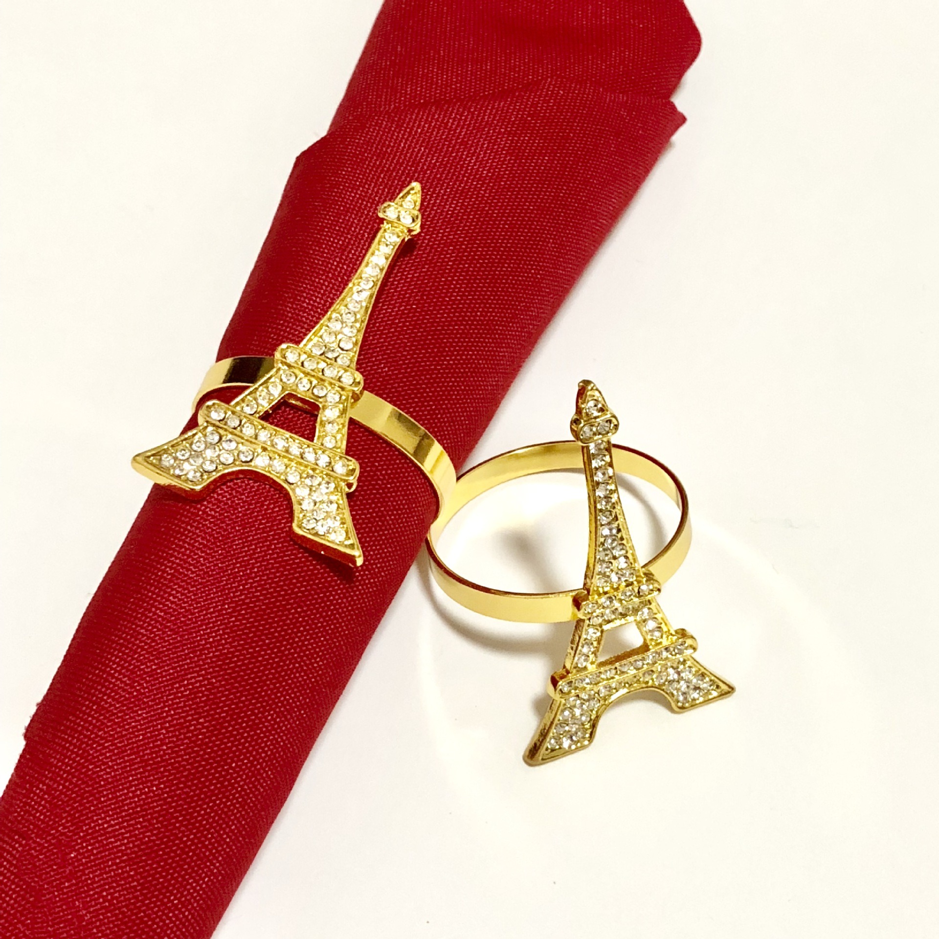 Eiffel Tower Napkin Rings