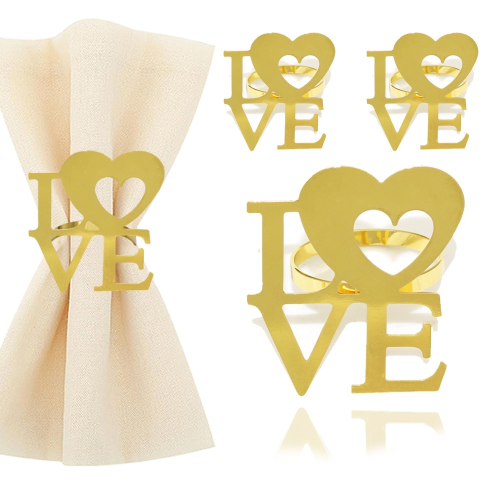 Love Napkin Rings