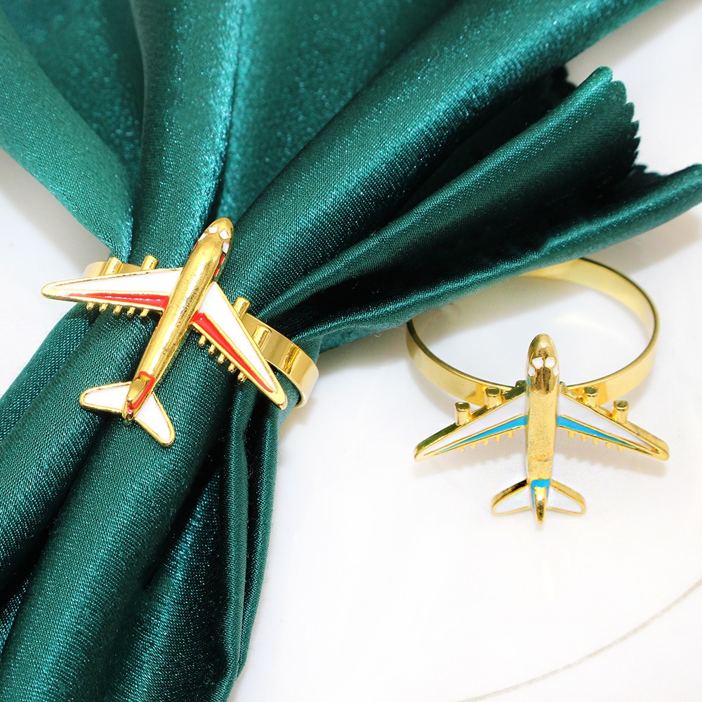 Airplane Napkin Rings