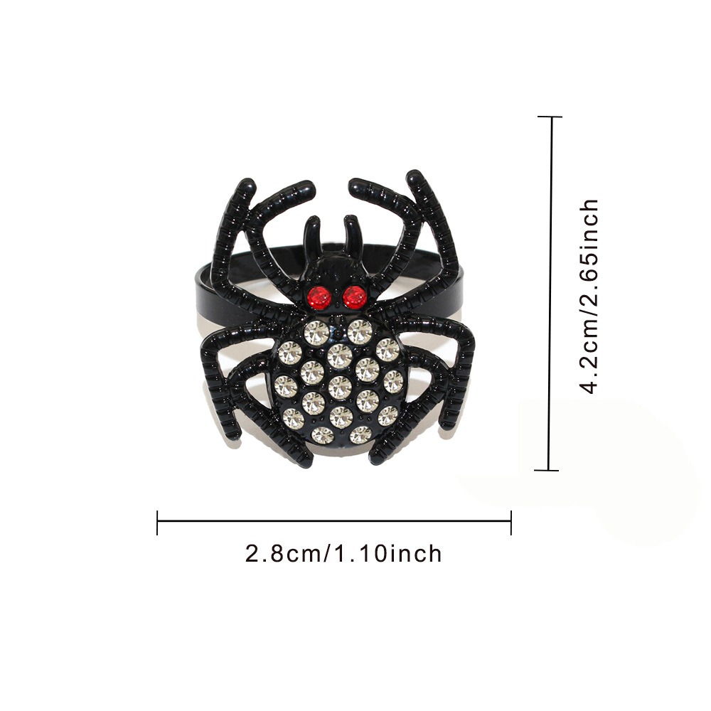 Red Spider Napkin Rings