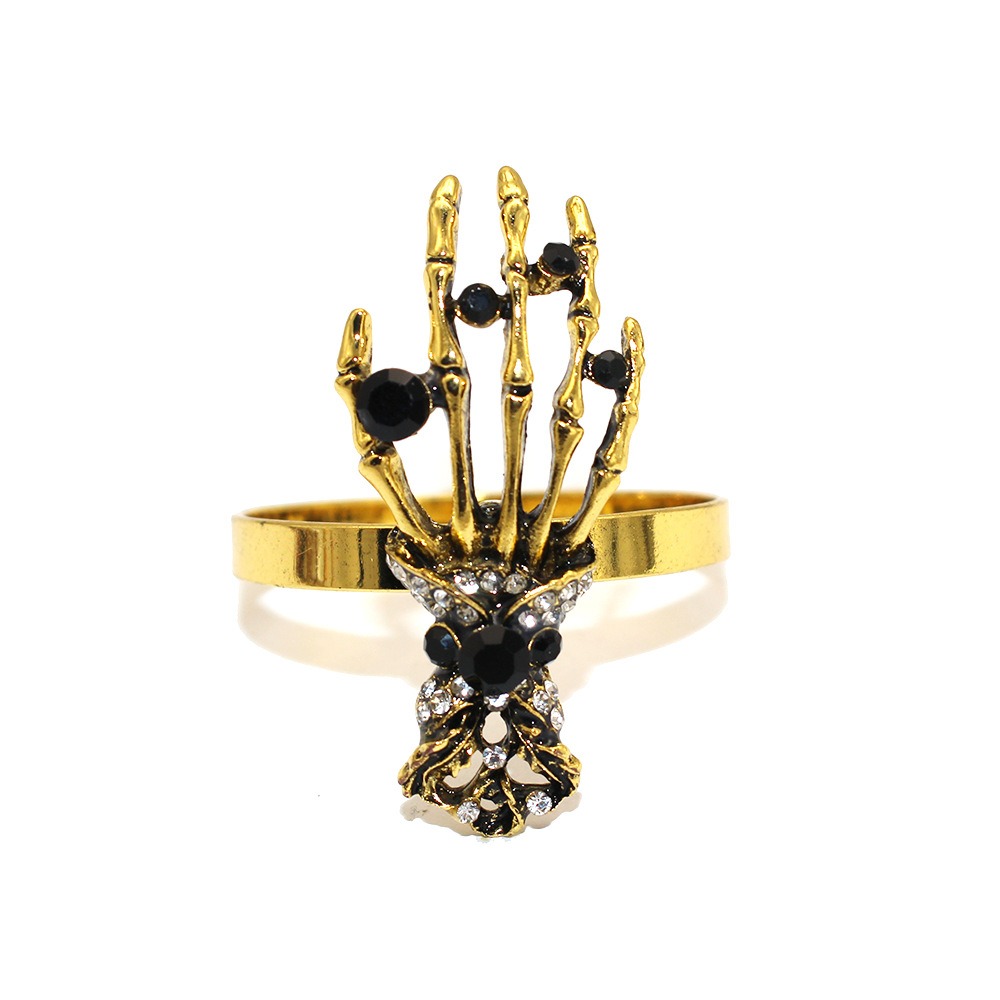 Skeleton Hand Napkin Rings
