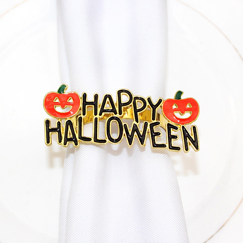Happy Halloween Napkin Rings
