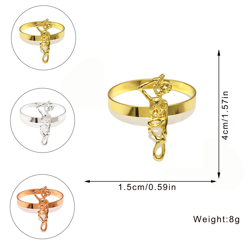 Skeleton Napkin Rings