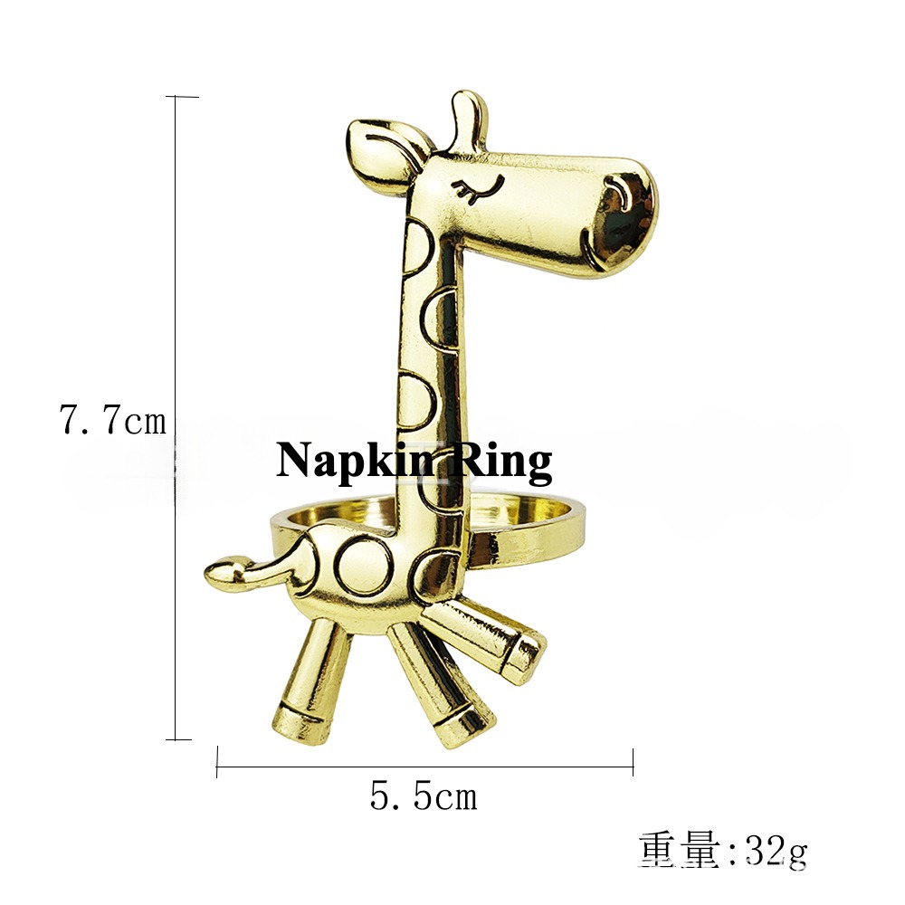 Giraffe Napkin Rings