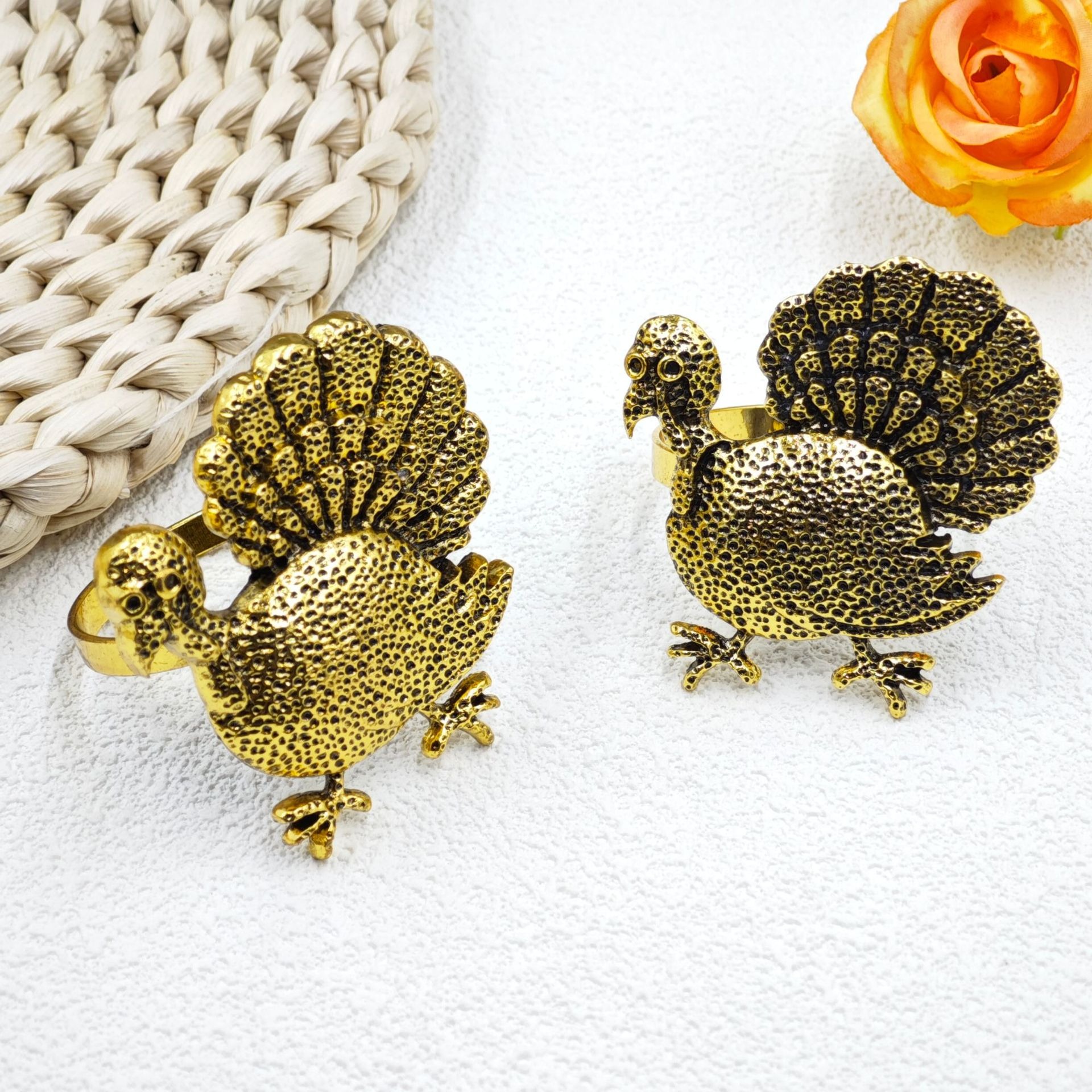 Thanksgiving Turkey Napkin Rings
