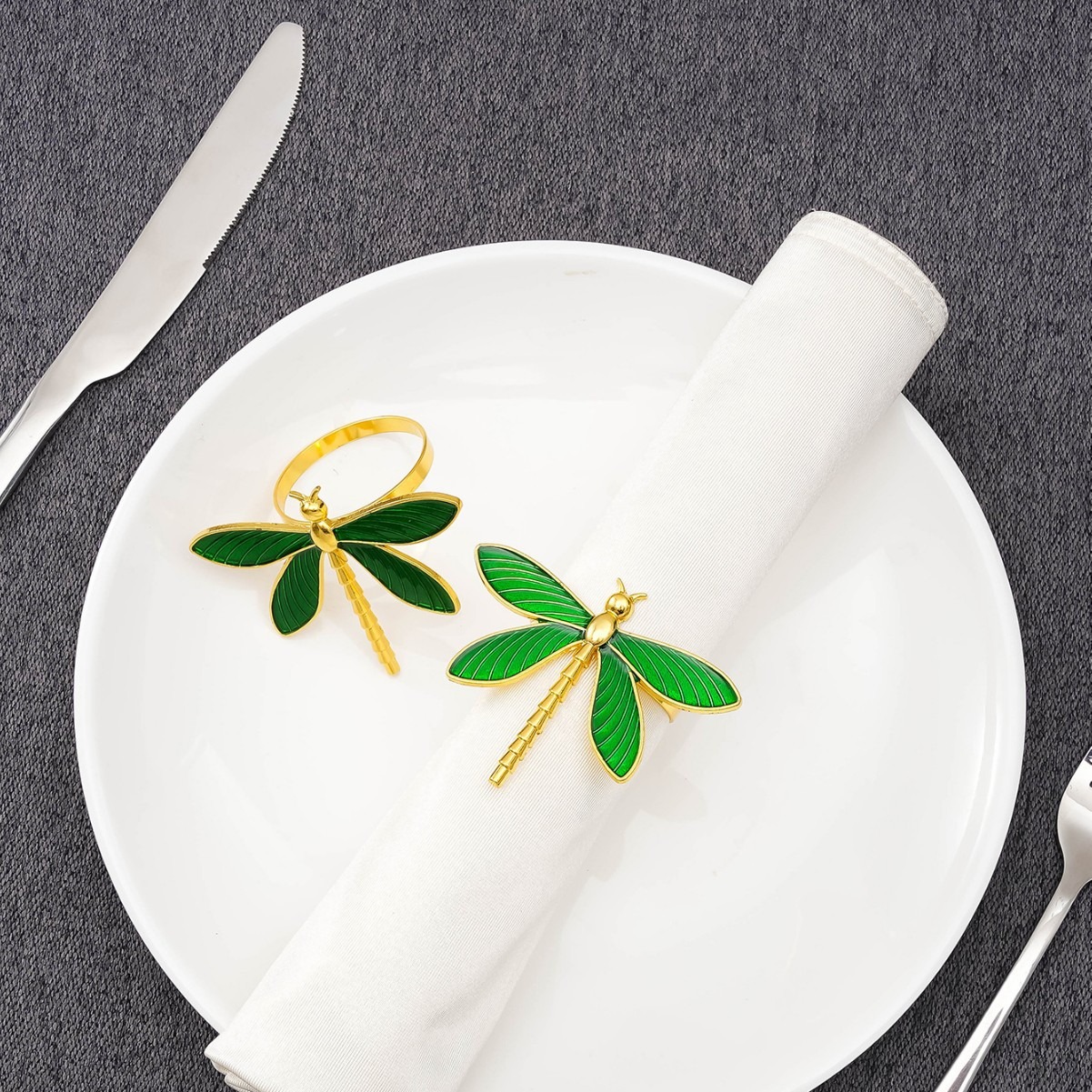 Dragonfly Napkin Rings