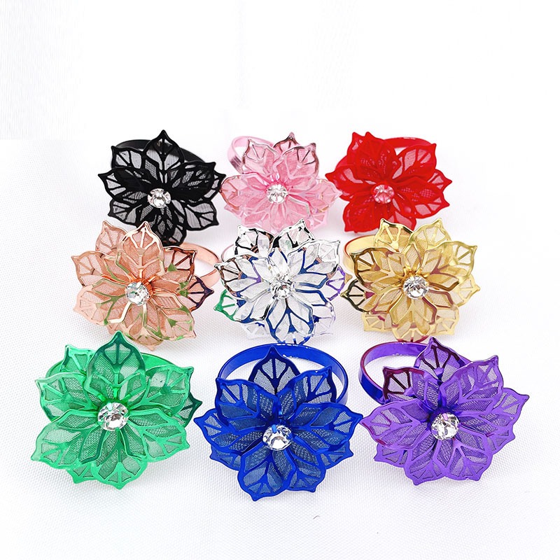 Flower Napkin Rings