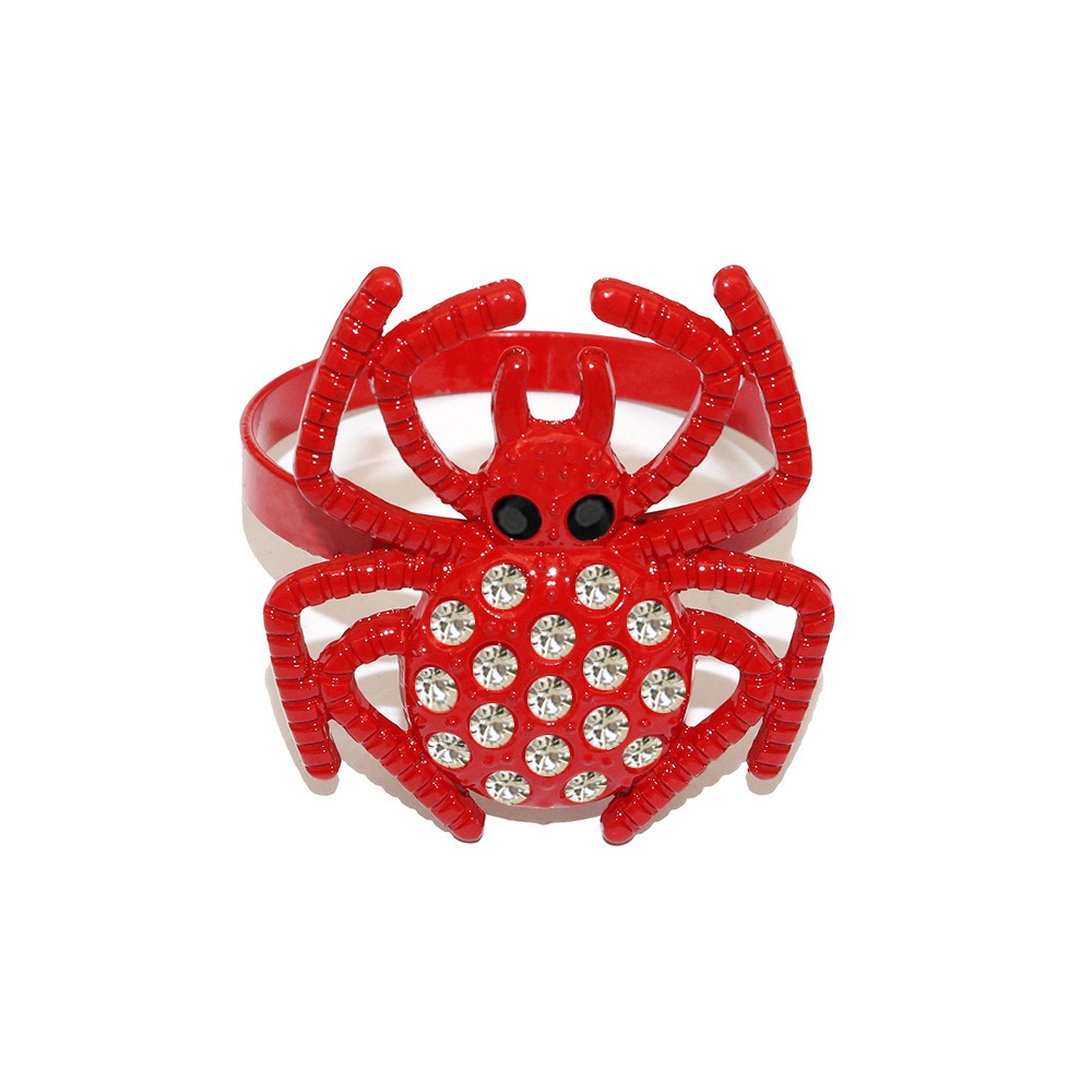 Red Spider Napkin Rings