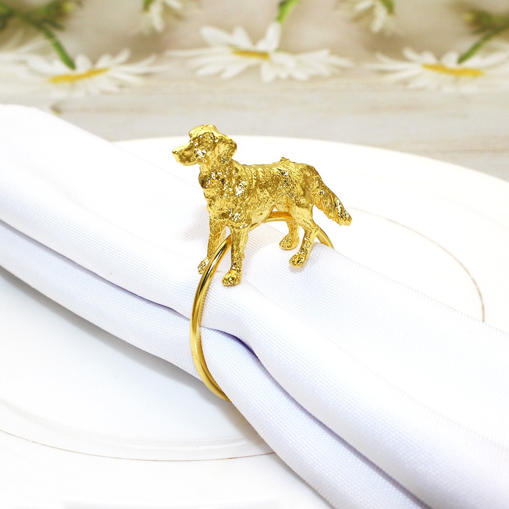 Dog Napkin Rings