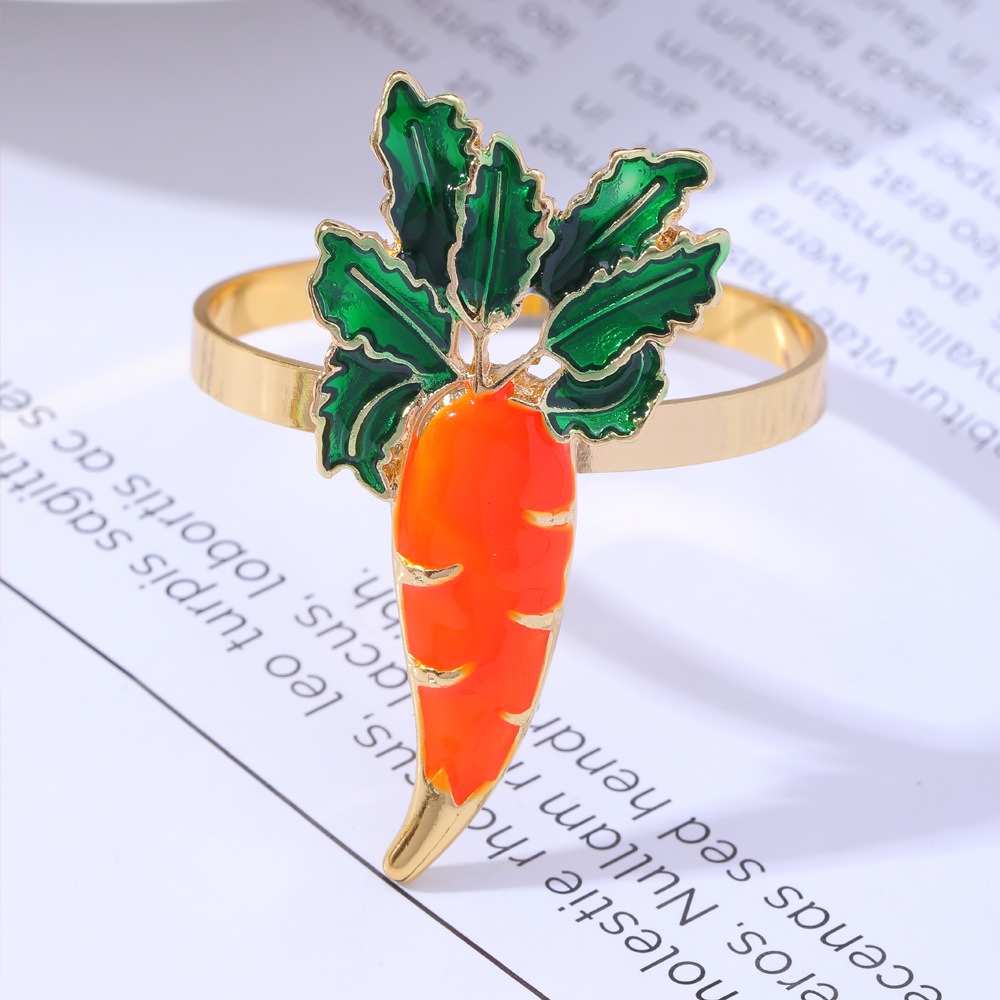 Carrot Napkin Rings