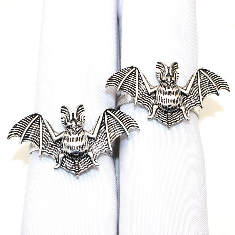 Retro Bat Napkin Rings