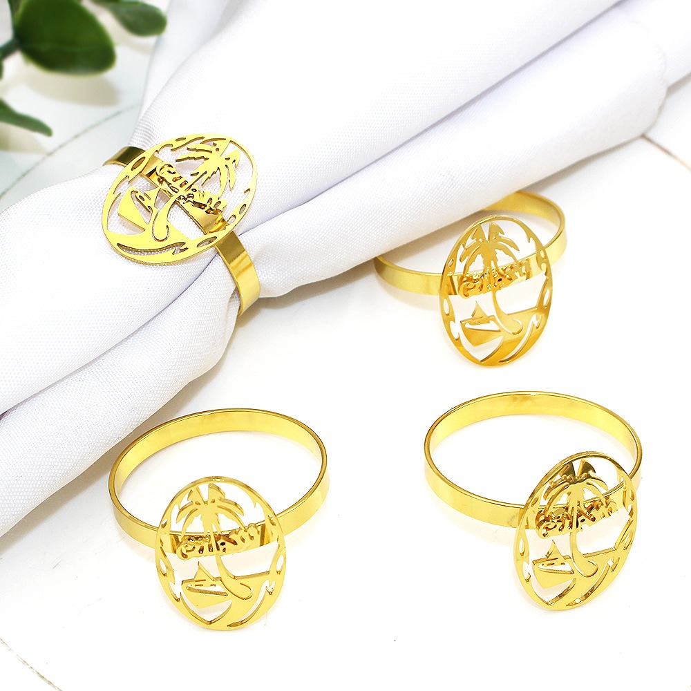 Coconut Trees Napkin Ring