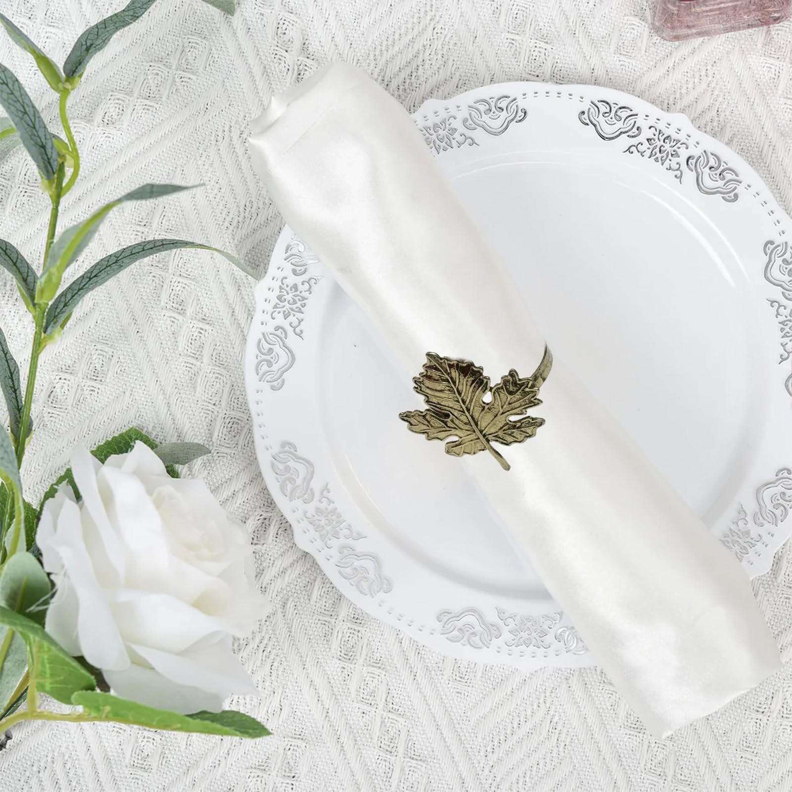 Maple Leaves Napkin Rings