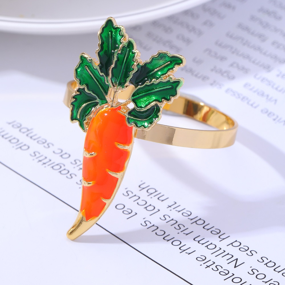 Carrot Napkin Rings