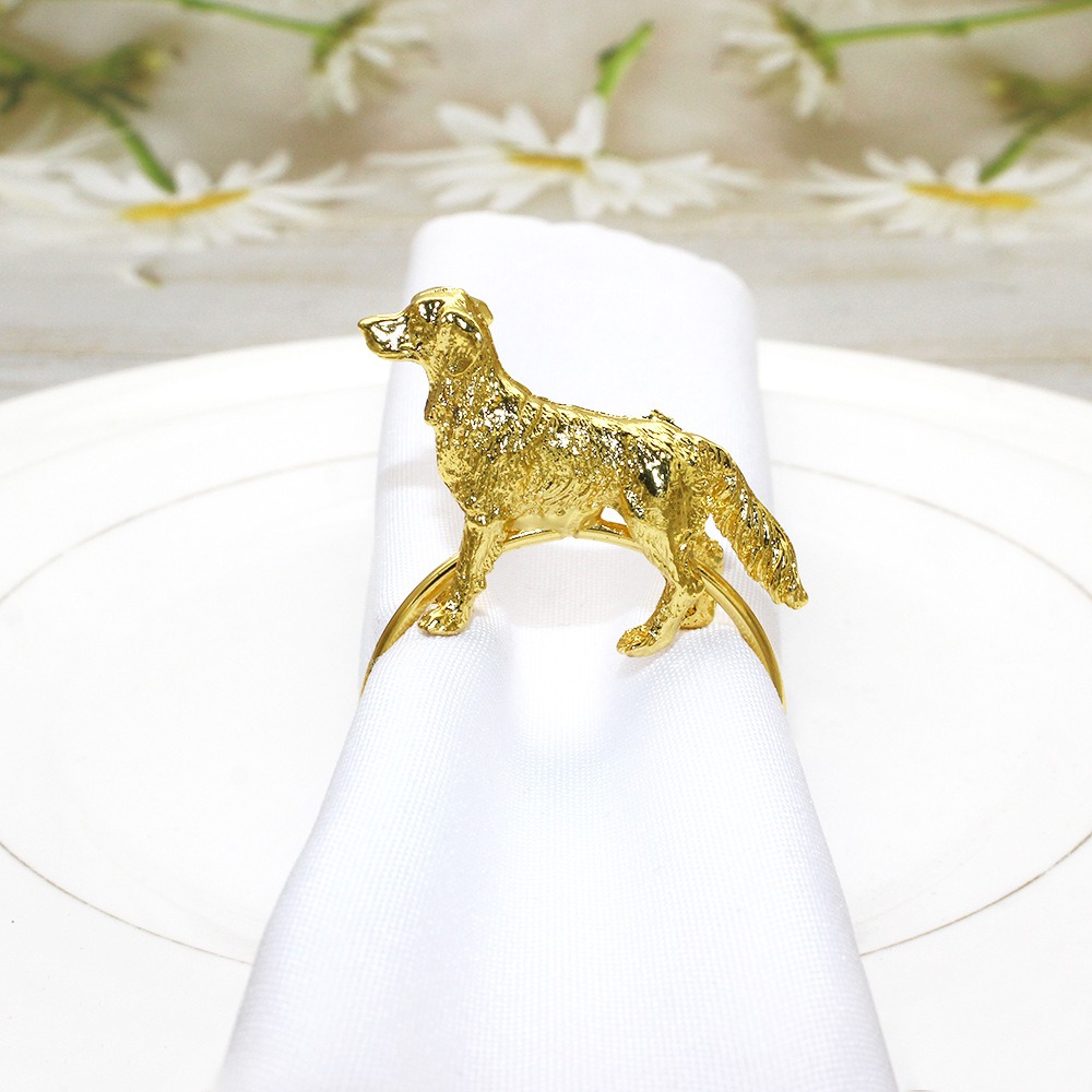 Dog Napkin Rings