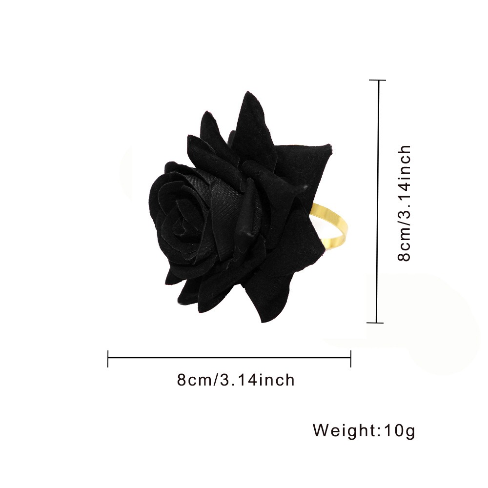 Rose Napkin Rings Bulk