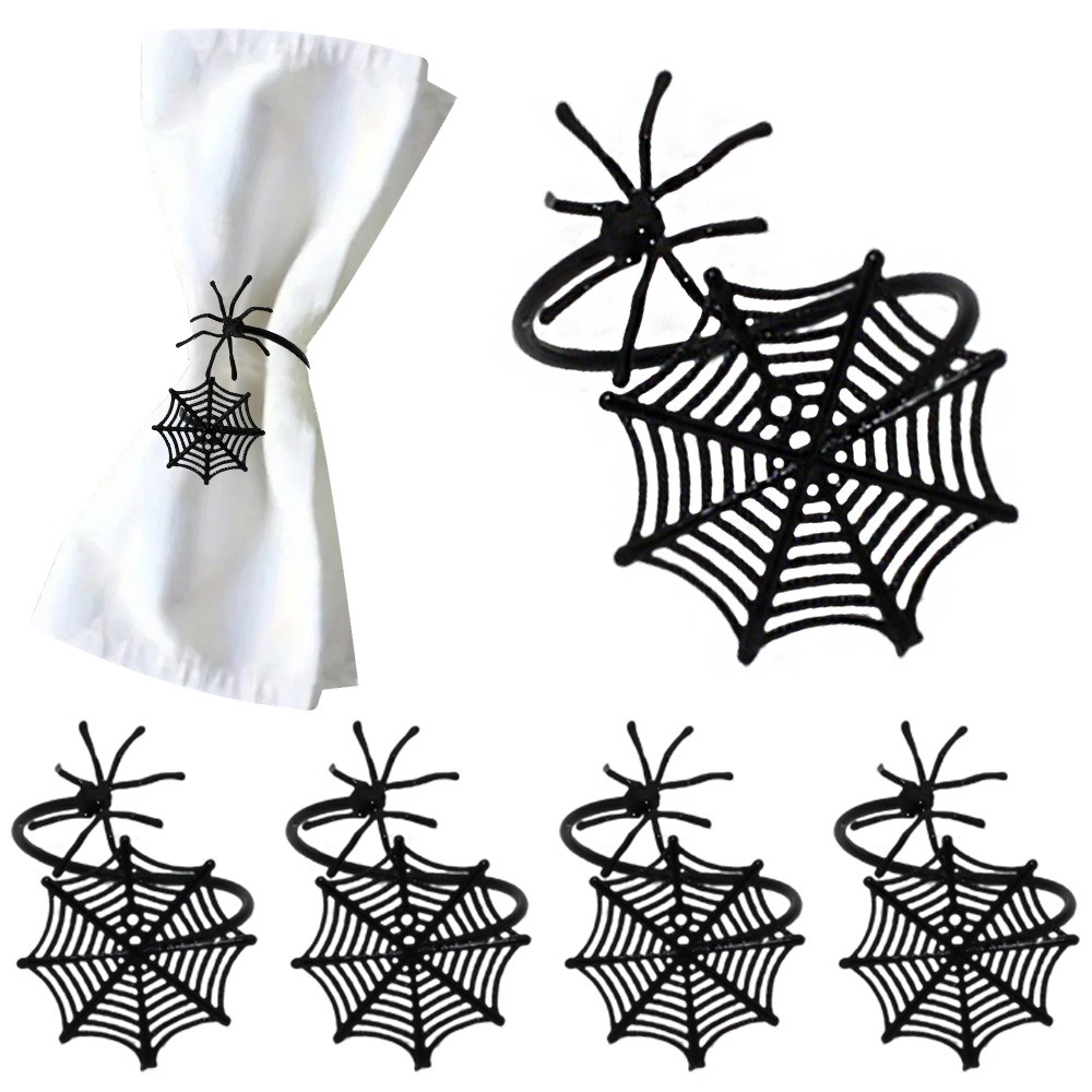 Spider Web Napkin Rings