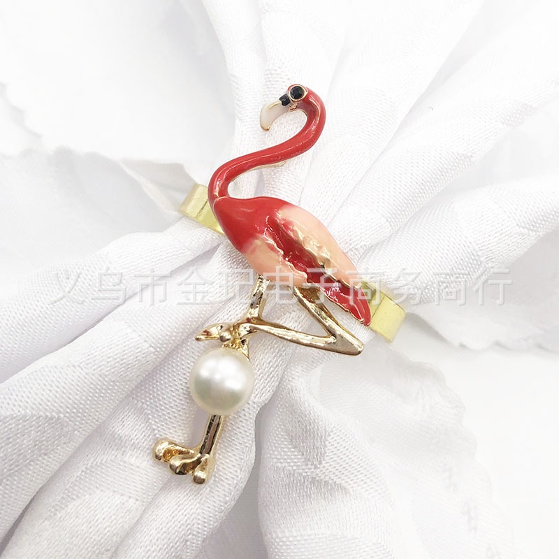 Flamingo Napkin Rings