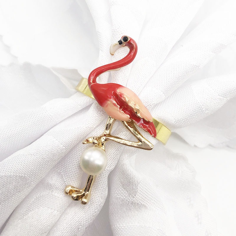 Flamingo Napkin Rings