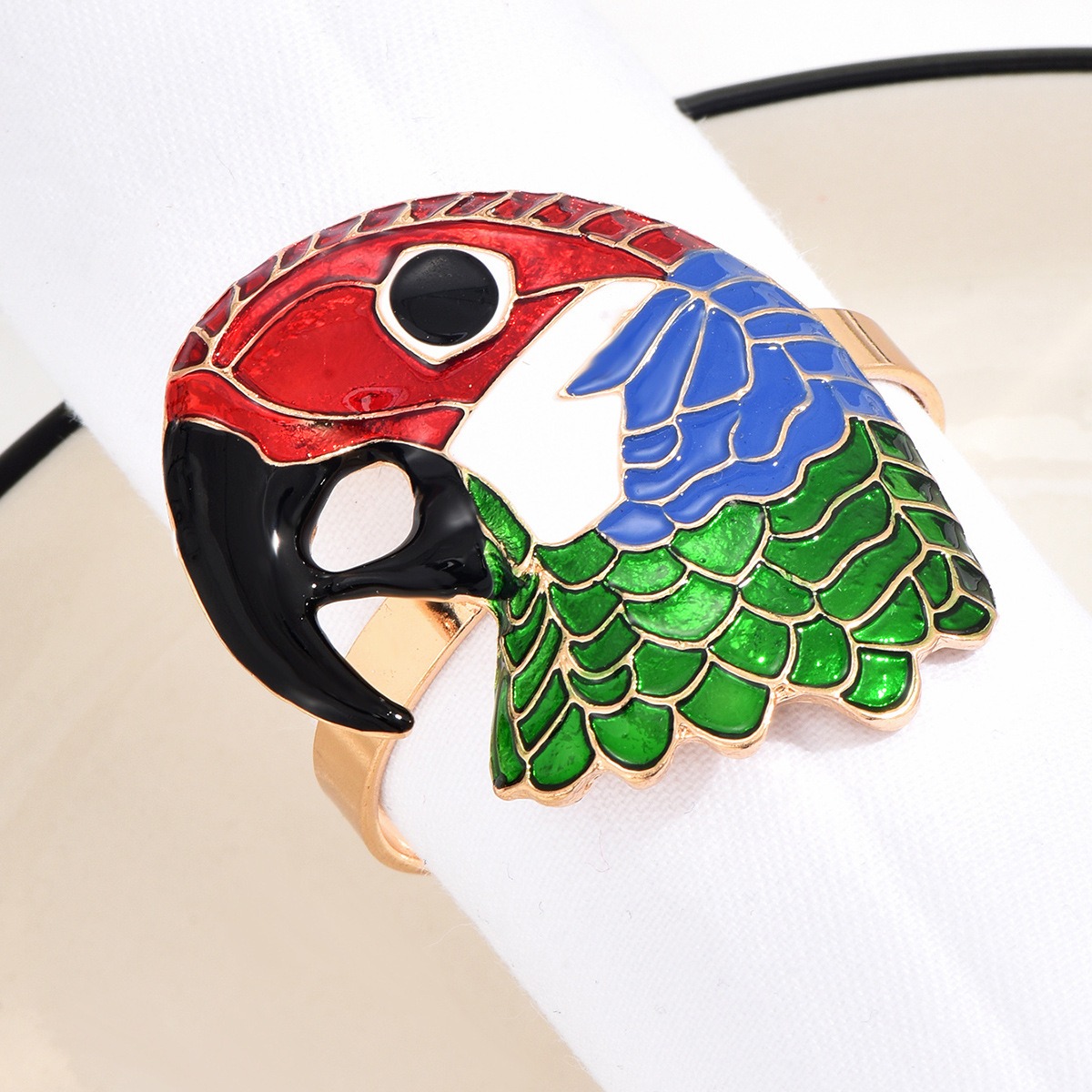 Parrot Napkin Rings