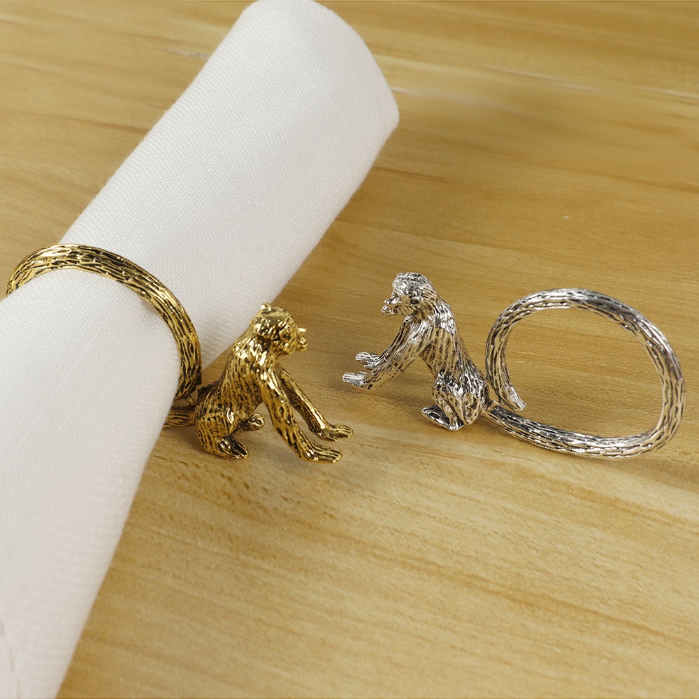 Monkey Napkin Rings