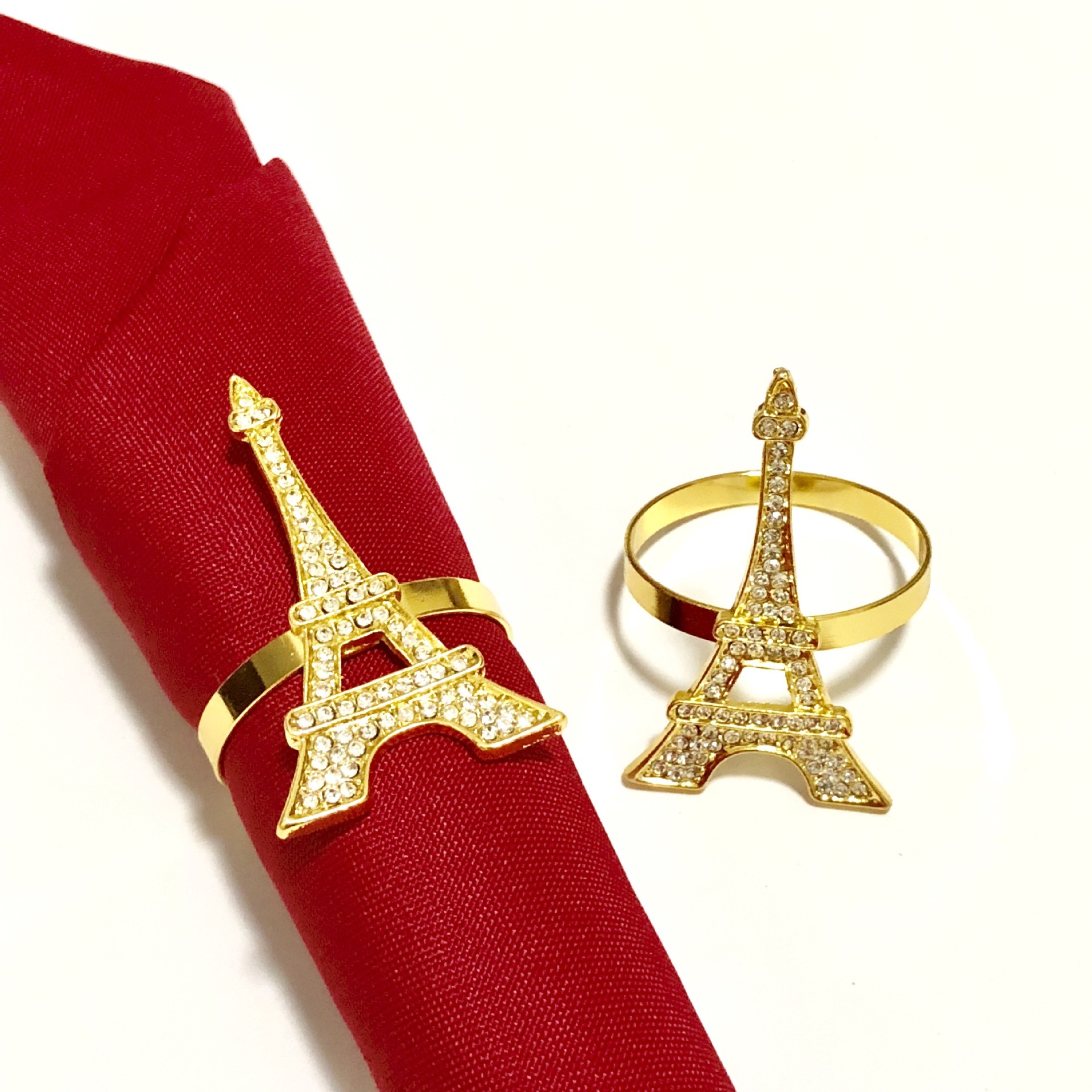 Eiffel Tower Napkin Rings