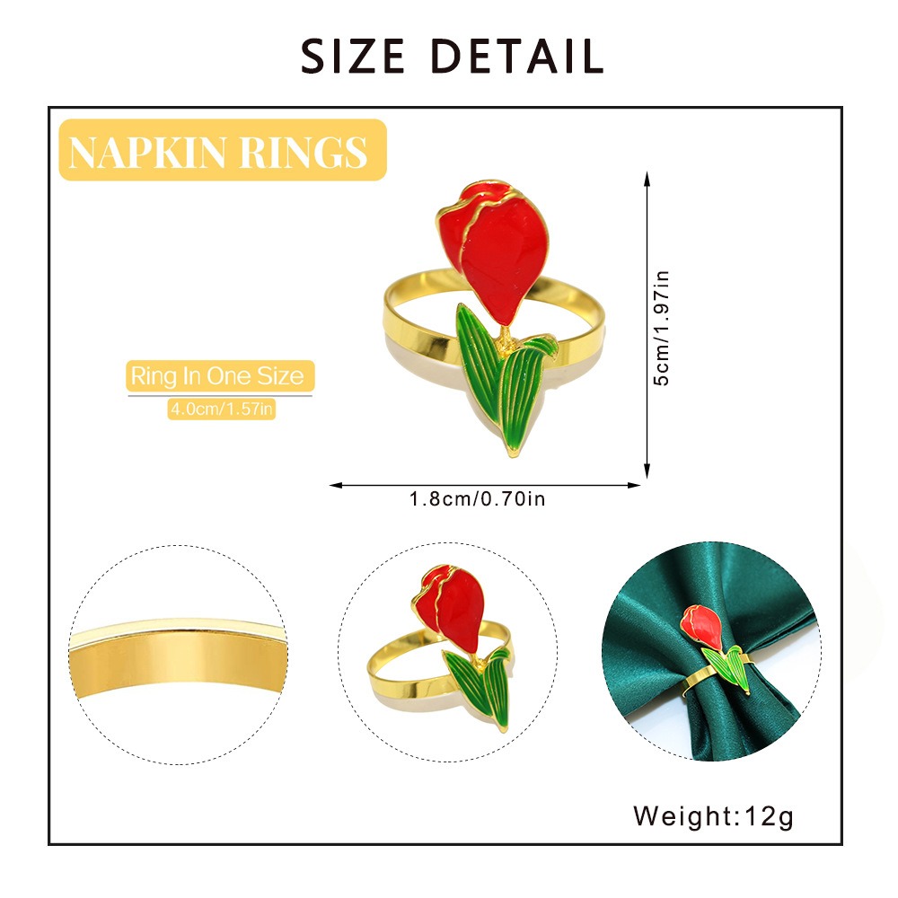 Tulip Napkin Rings