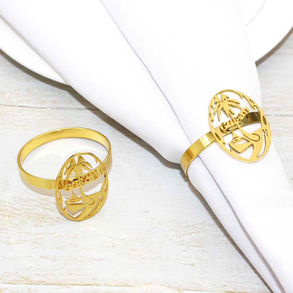 Coconut Trees Napkin Ring