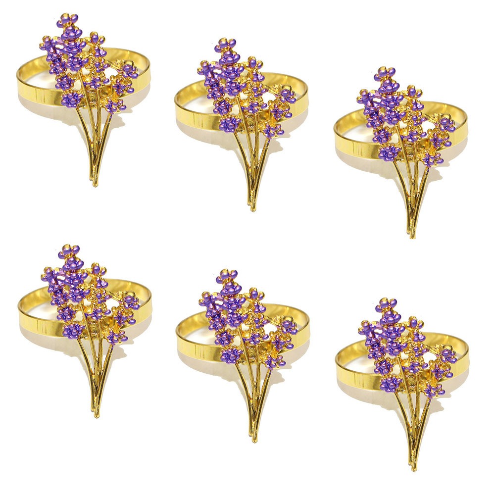 Lavender Napkin Rings