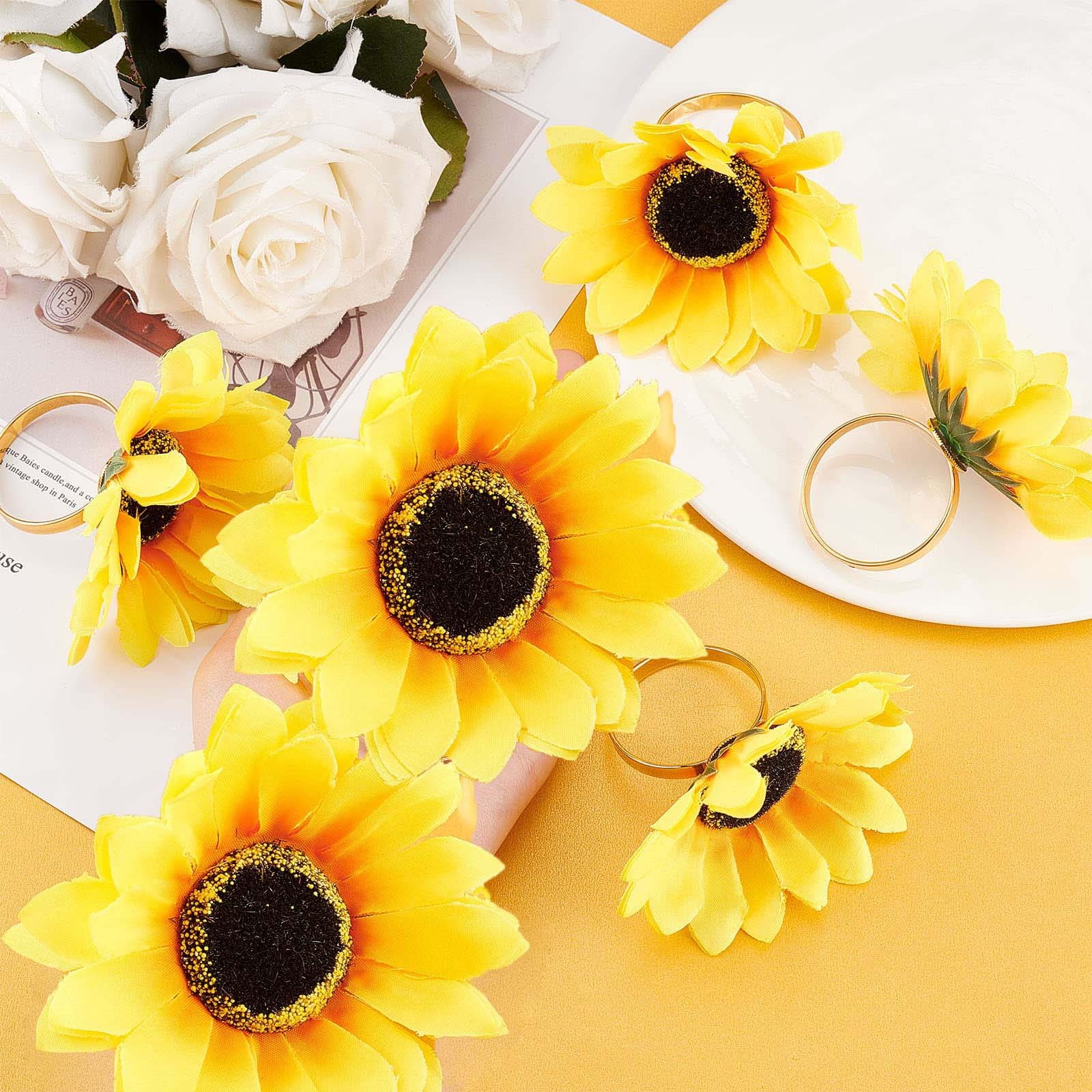 Sunflower Napkin Rings