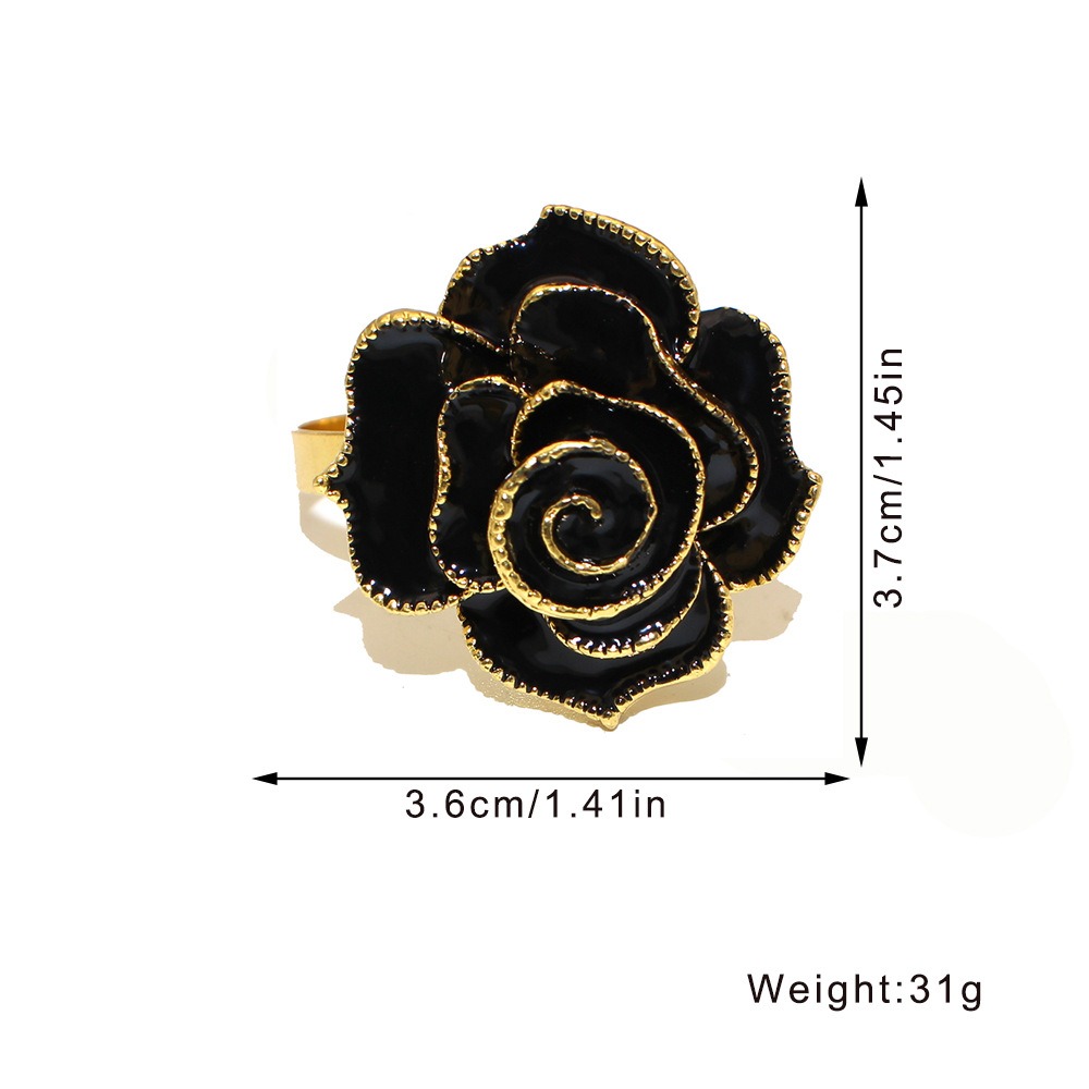 Rose Napkin Rings