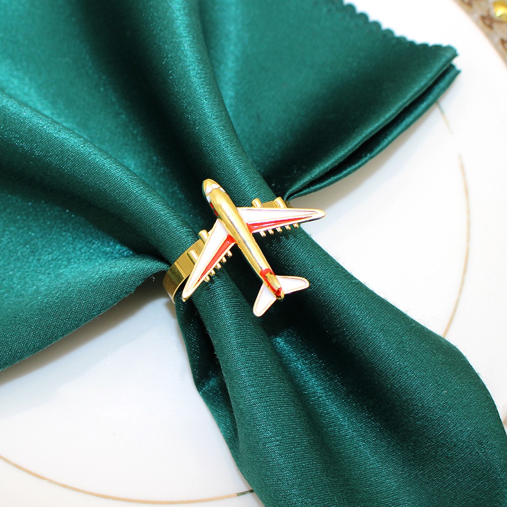 Airplane Napkin Rings