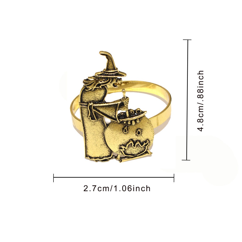 Old Witch Napkin Rings