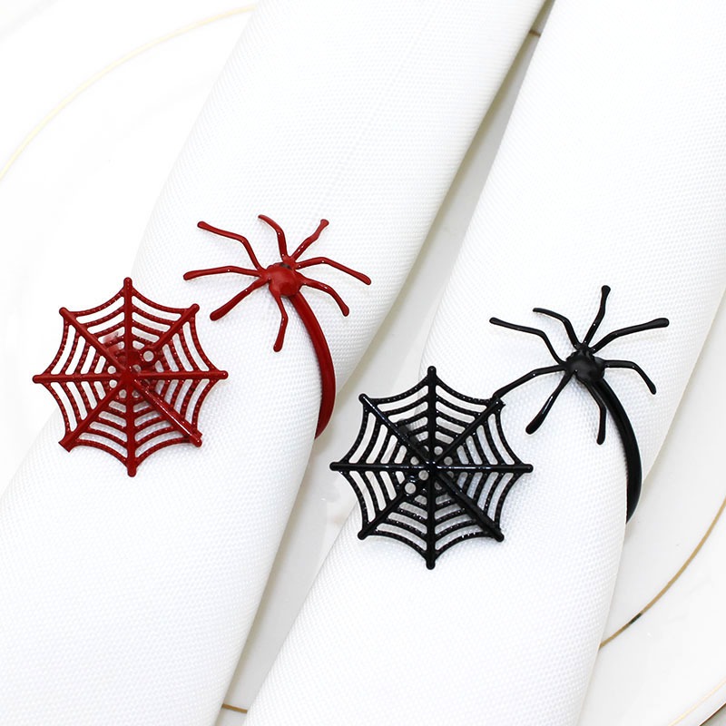 Spider Web Napkin Rings