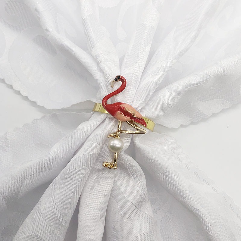Flamingo Napkin Rings