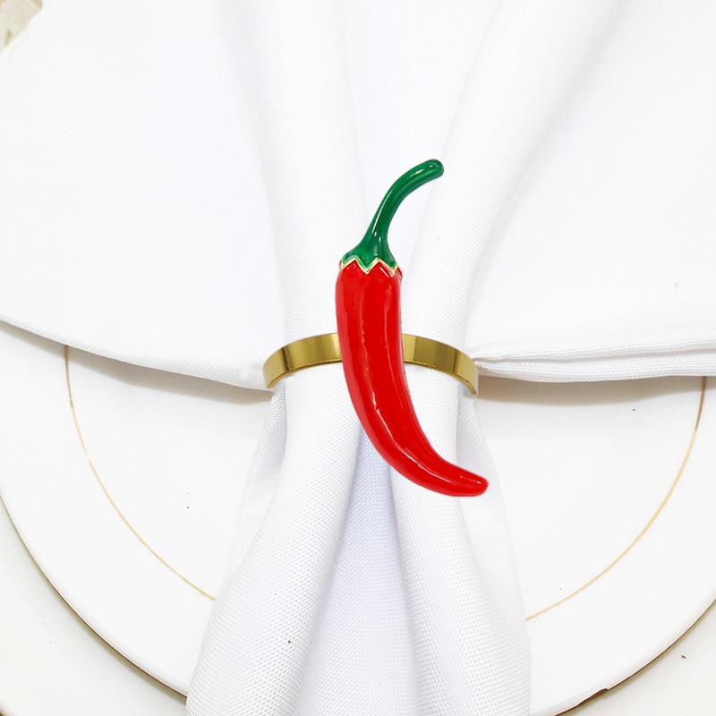 Chili Pepper Napkin Rings