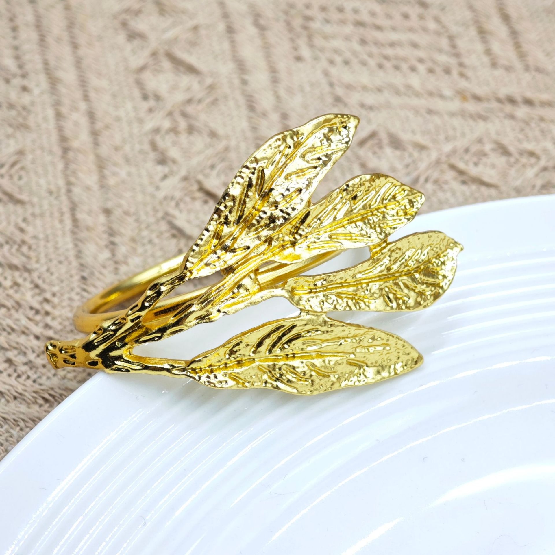 Olive Leaf Napkin Rings