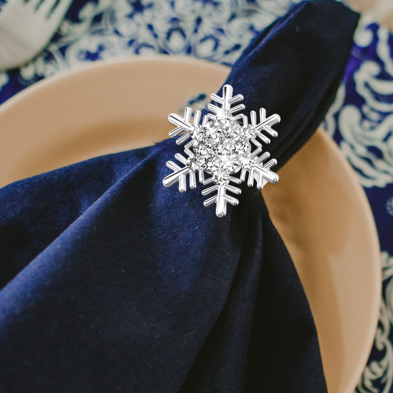 Snowflake Napkin Rings