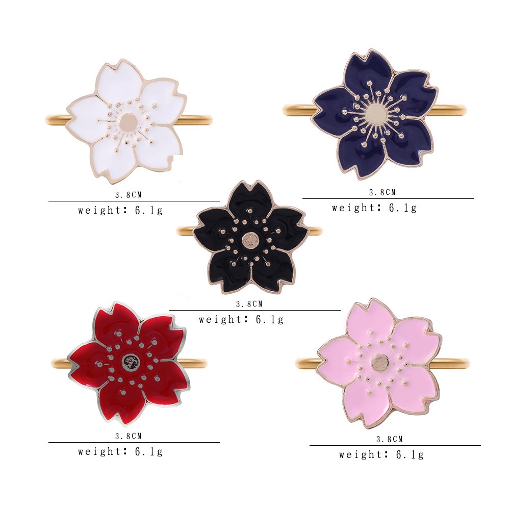 Cherry Blossom Napkin Rings