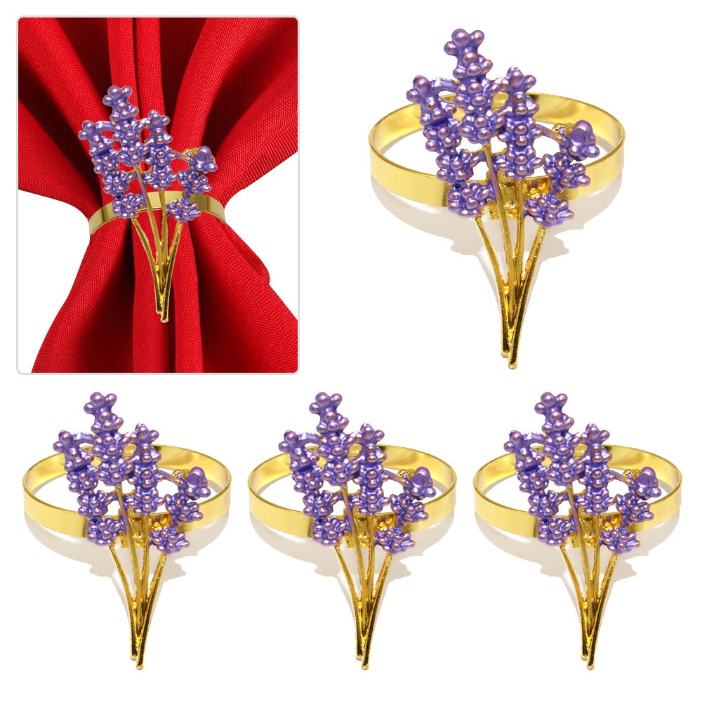 Lavender Napkin Rings