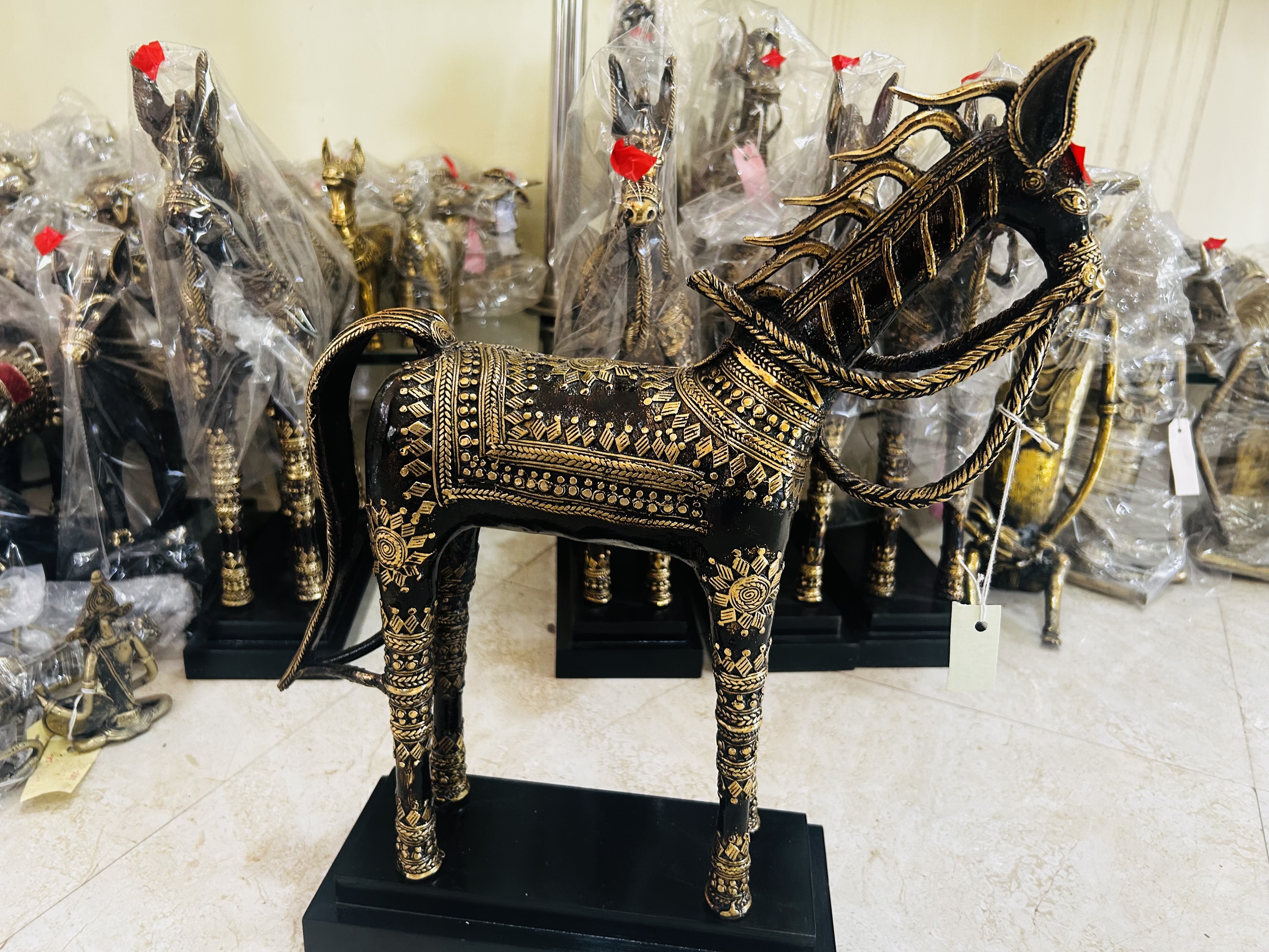 Handcrafted Brass Horse Figurine