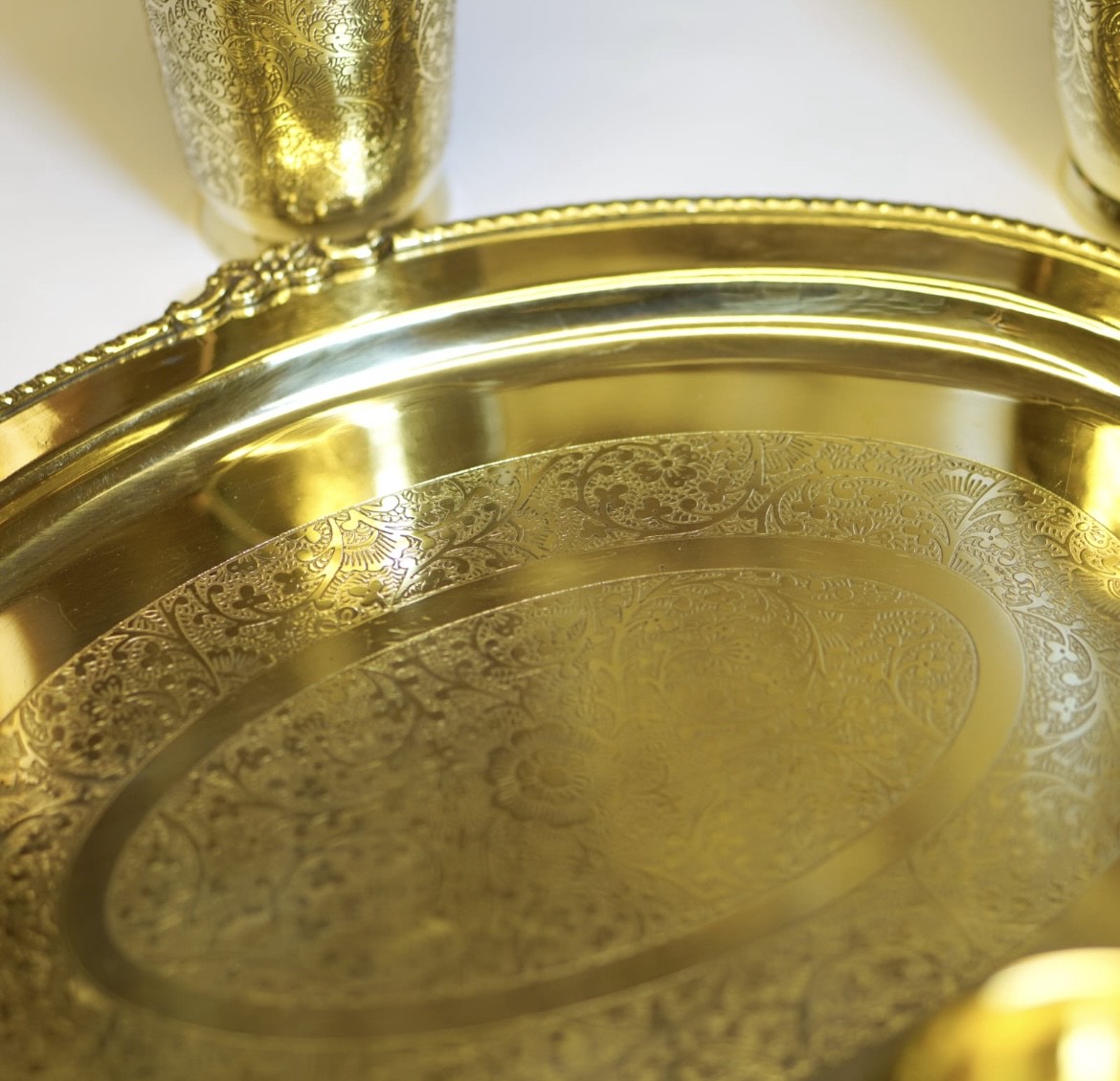 Brass Lemon Set